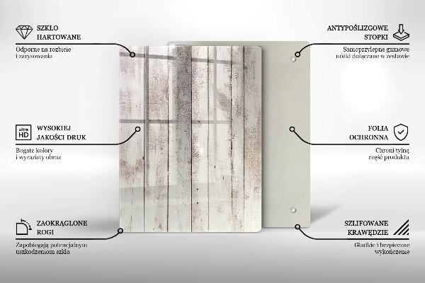 Tabla de cortar de vidrio Abstracción de tinta
