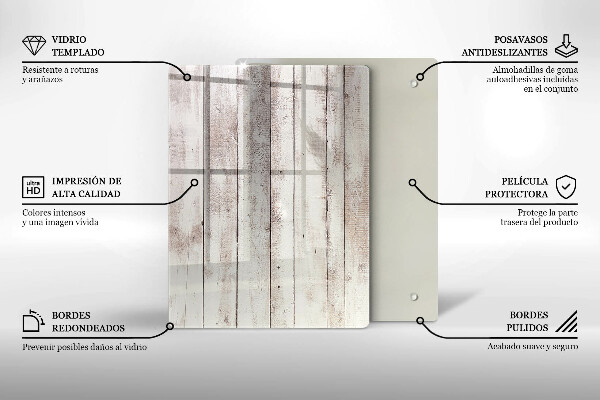 Tabla de cortar de vidrio Abstracción de tinta