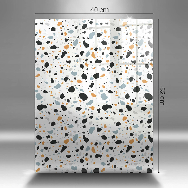 Tabla de cortar de vidrio Gres decorativo