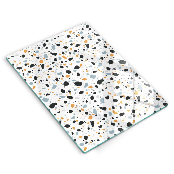 Tabla de cortar de vidrio Gres decorativo