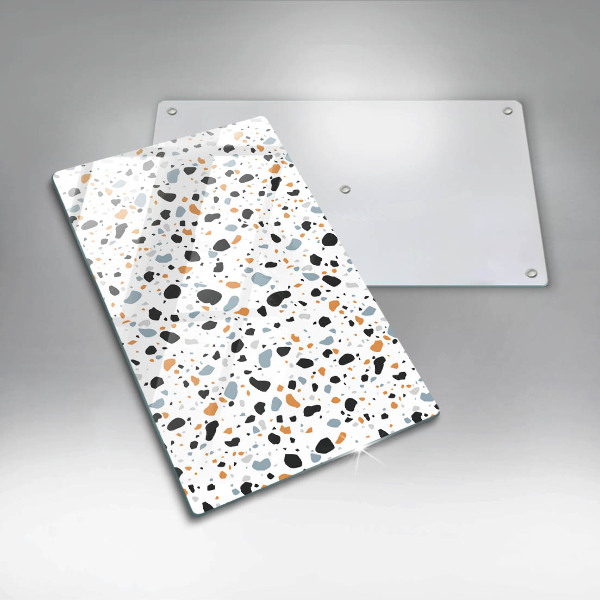 Tabla de cortar de vidrio Gres decorativo