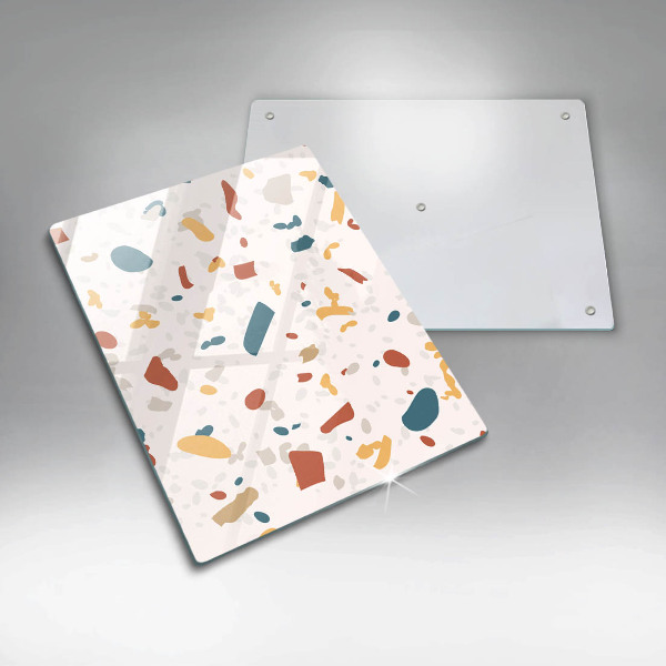 Tabla de cortar de vidrio Gres decorativo
