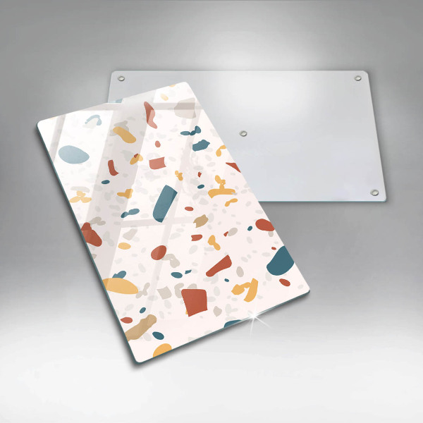Tabla de cortar de vidrio Gres decorativo