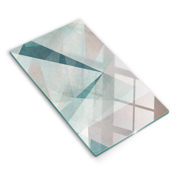 Tabla de cortar de vidrio Abstracción aguda