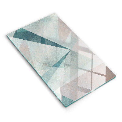Tabla de cortar de vidrio Abstracción aguda