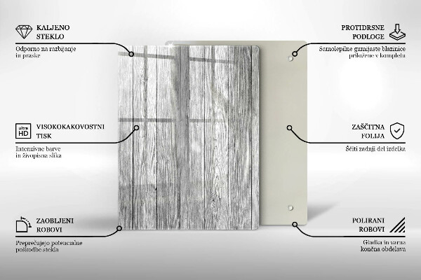Tabla de cortar de vidrio Gotas de rocío y flor de rosa