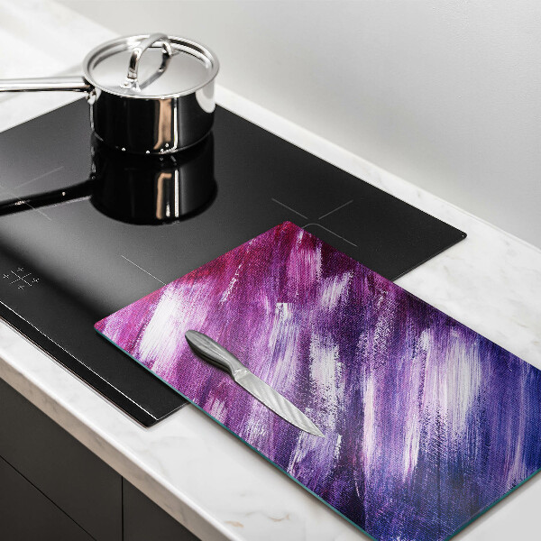 Tabla de cortar de vidrio Abstracción de pintura