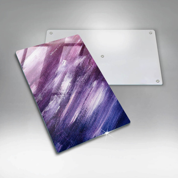 Tabla de cortar de vidrio Abstracción de pintura