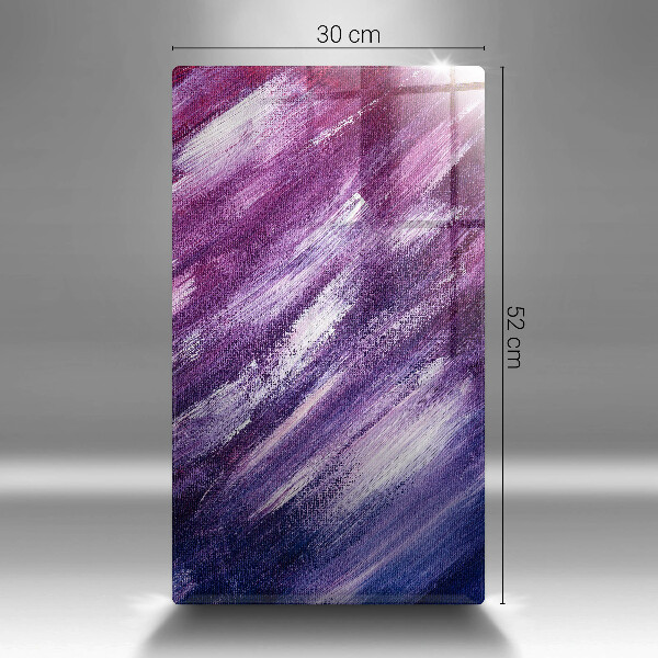 Tabla de cortar de vidrio Abstracción de pintura