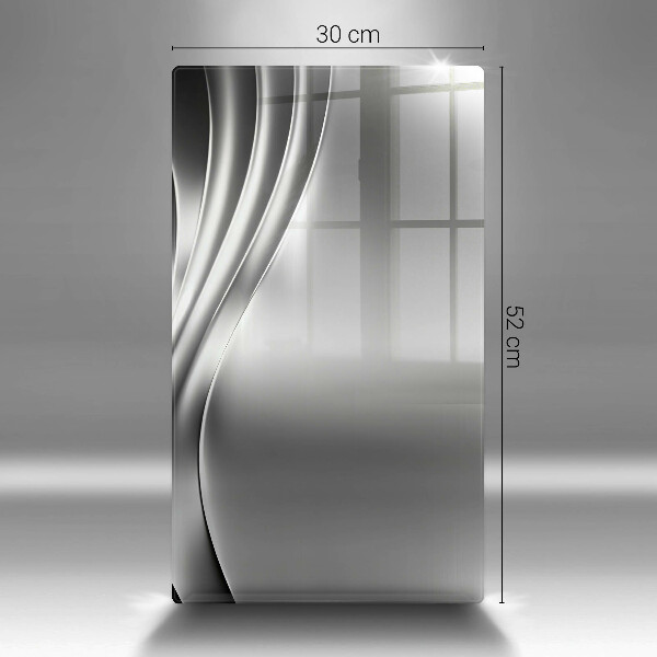 Tabla de cortar de vidrio Estructura metálica