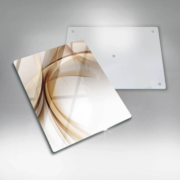 Tabla de cortar de vidrio Formas abstractas