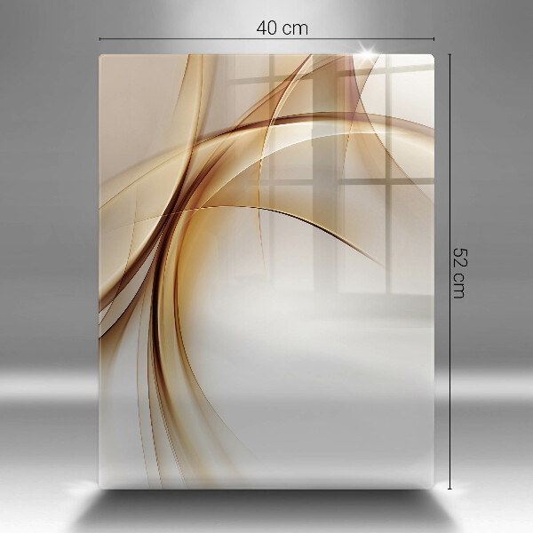 Tabla de cortar de vidrio Formas abstractas