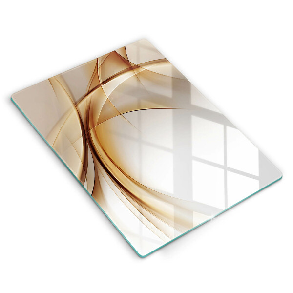 Tabla de cortar de vidrio Formas abstractas