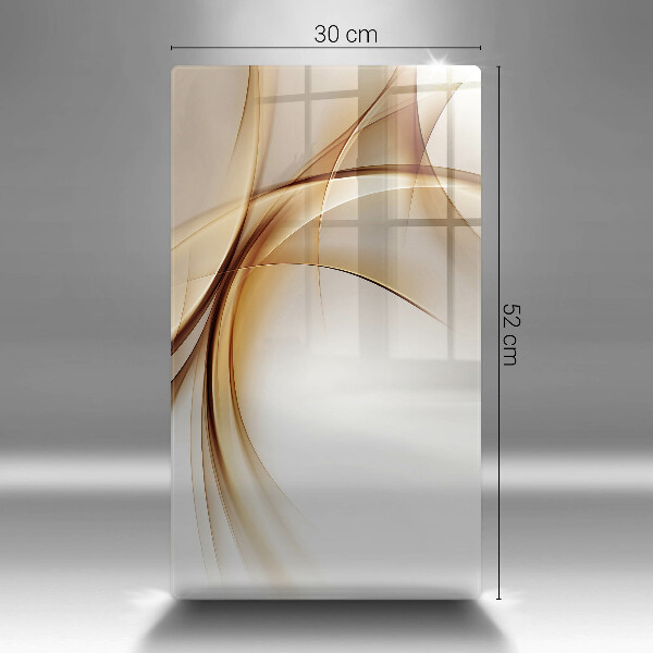 Tabla de cortar de vidrio Formas abstractas