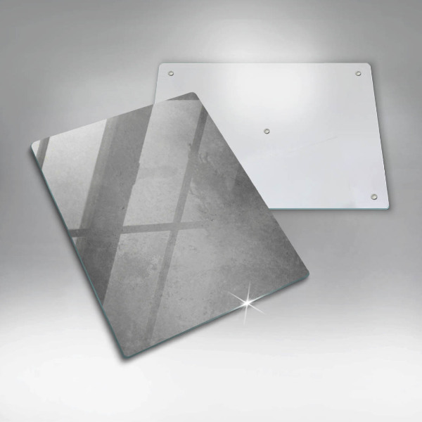 Tabla de cortar de vidrio Fondo de textura de hormigón