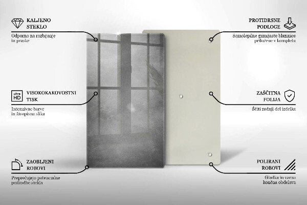 Tabla de cortar de vidrio Fondo de textura de hormigón