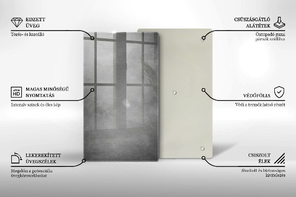 Tabla de cortar de vidrio Fondo de textura de hormigón