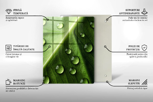 Tabla de cortar de vidrio Azulejos decorativos
