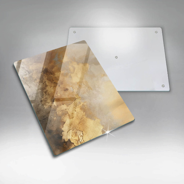 Tabla de cortar de vidrio Textura rica