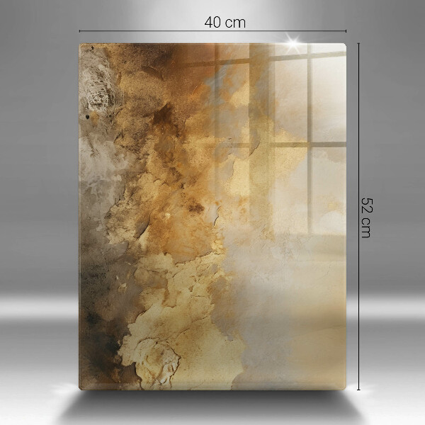 Tabla de cortar de vidrio Textura rica