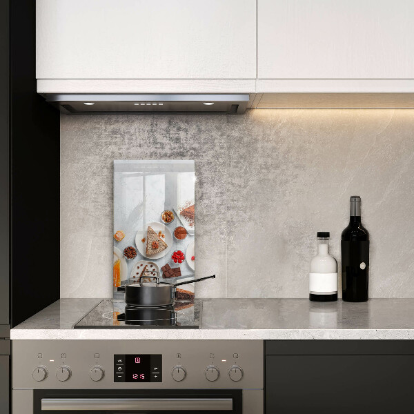 Tabla de cortar de vidrio La dulzura del pastel