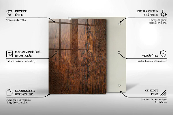 Tabla de cortar de vidrio Decoraciones de navidad