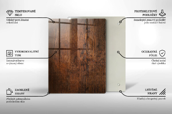 Tabla de cortar de vidrio Decoraciones de navidad