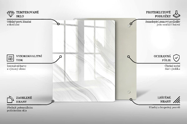 Tabla de cortar de vidrio Especias orientales