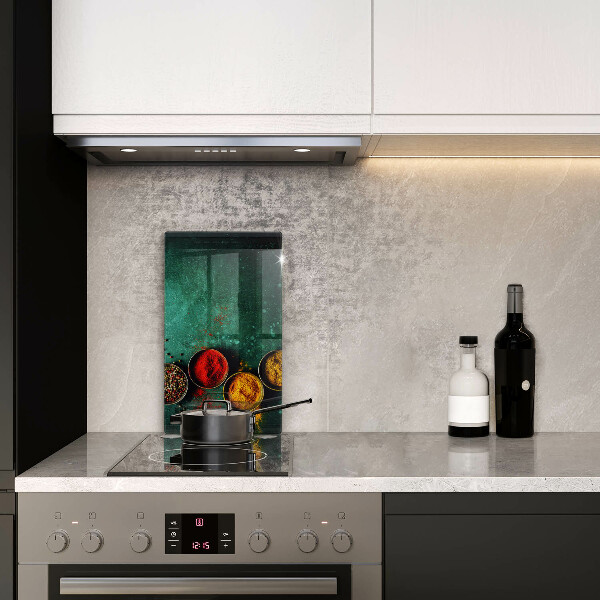 Tabla de cortar de vidrio Especias orientales