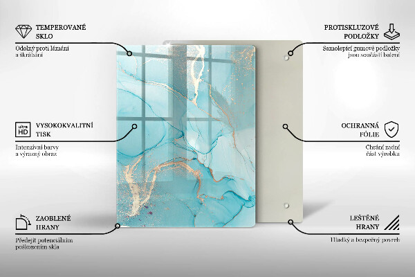 Tabla de cortar de vidrio Decoraciones de pascua