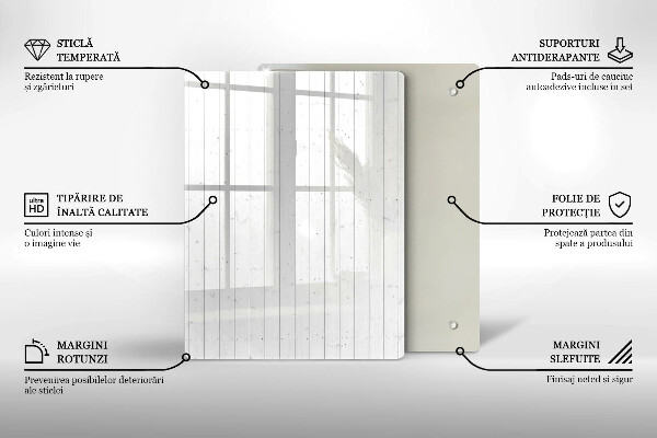 Tabla de cortar de vidrio Frutas navideñas