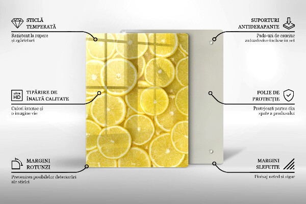Tabla de cortar de vidrio Caramelos de colores