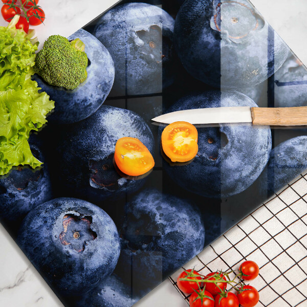 Tabla de cortar de vidrio Cerca de bayas