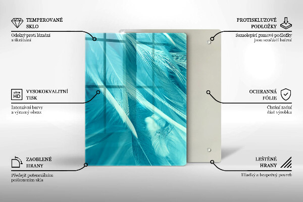 Tabla de cortar de vidrio Cerca de bayas