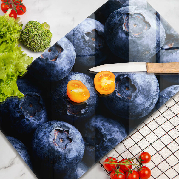 Tabla de cortar de vidrio Cerca de bayas