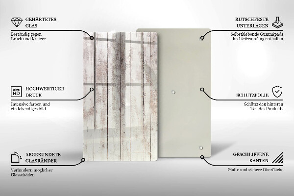 Tabla de cortar de vidrio Tableros de madera viejos