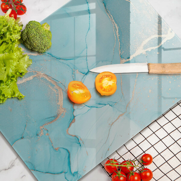 Tabla de cortar de vidrio Abstracción de piedra