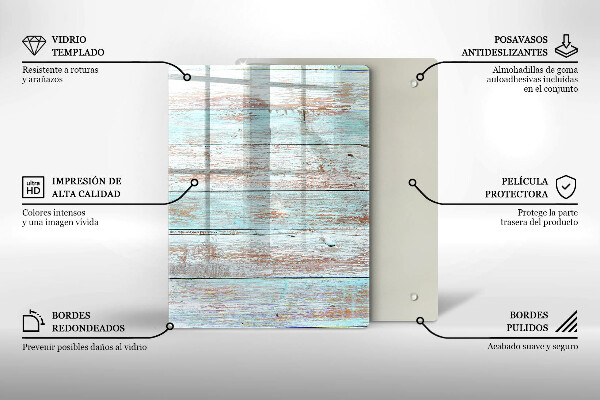 Tabla de cortar de vidrio Abstracción moderna
