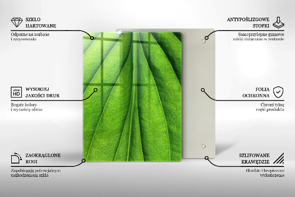 Tabla de cortar de vidrio Textura de piedra de mármol