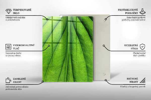 Tabla de cortar de vidrio Textura de piedra de mármol