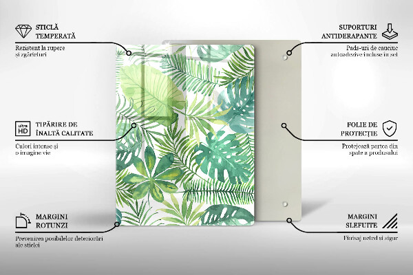 Tabla de cortar de vidrio Orilla de la playa y mar