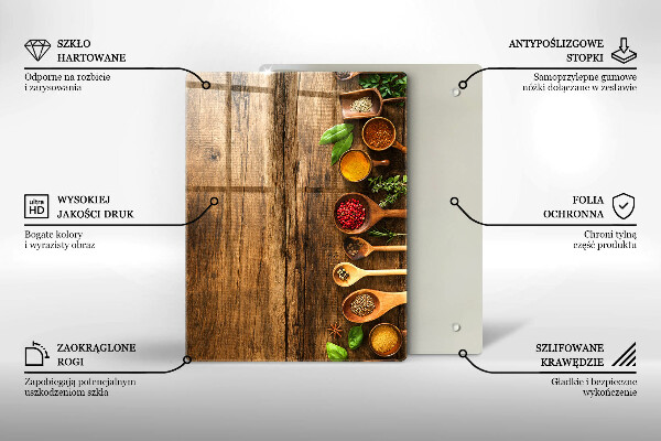 Tabla de cortar de vidrio Tablas y hojas de madera