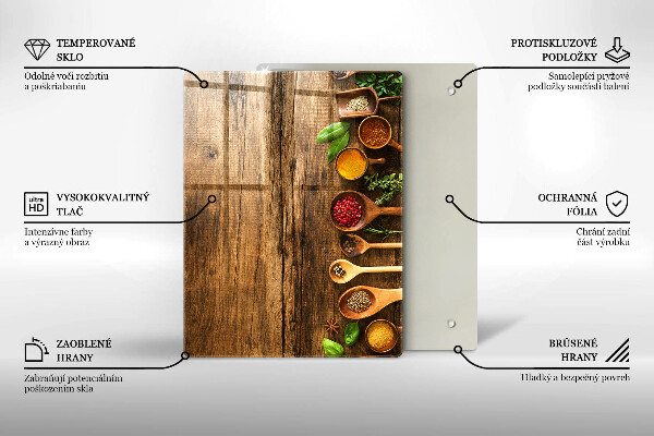 Tabla de cortar de vidrio Tablas y hojas de madera