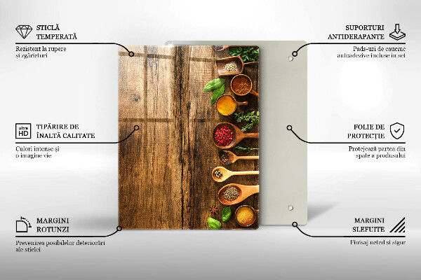Tabla de cortar de vidrio Tablas y hojas de madera