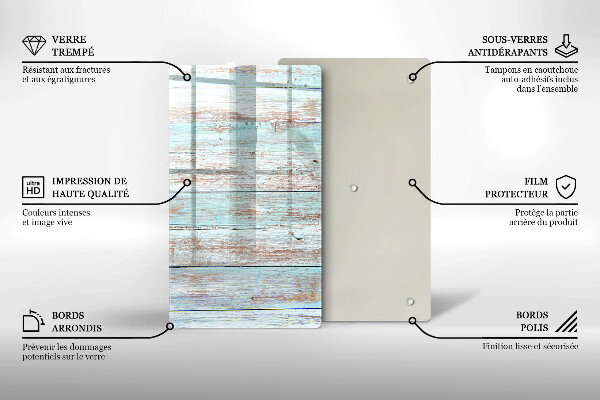 Tabla de cortar de vidrio Viejos tableros vintage