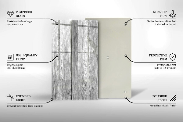 Tabla de cortar de vidrio Tableros de madera viejos