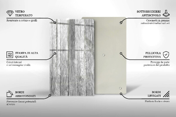 Tabla de cortar de vidrio Tableros de madera viejos