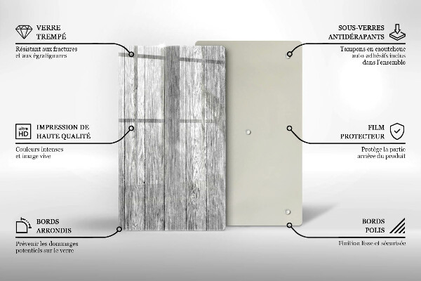 Tabla de cortar de vidrio Tableros de madera viejos