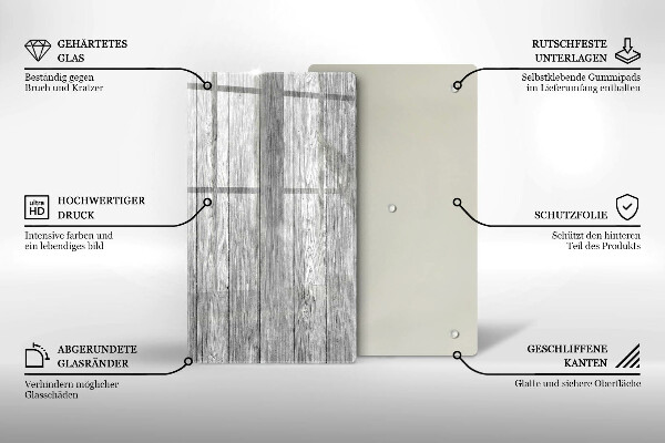 Tabla de cortar de vidrio Tableros de madera viejos