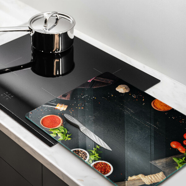 Tabla de cortar de vidrio Tomates cherry